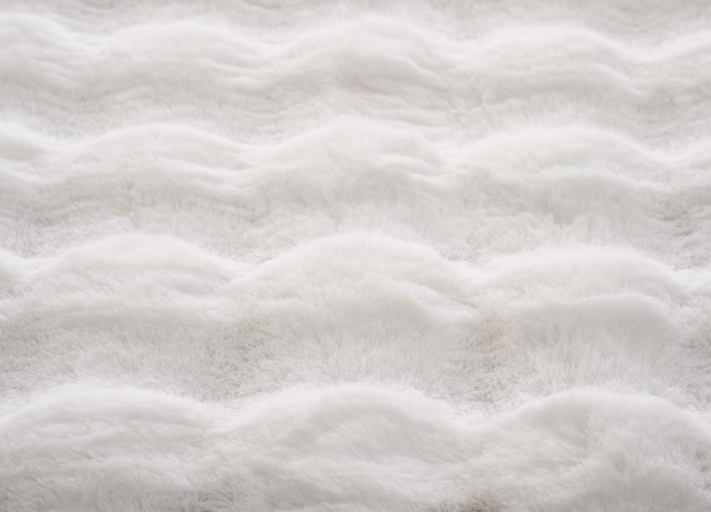 Alfombra suave para pasillos - Cloud Blanco - close up Alfombra suave para pasillos - Cloud Blanco - close up