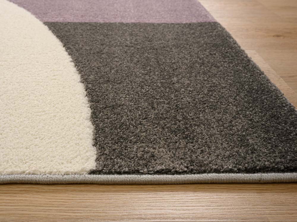 Alfombra pasillo abstracto - Aria violeta - close up Alfombra pasillo abstracto - Aria violeta - close up