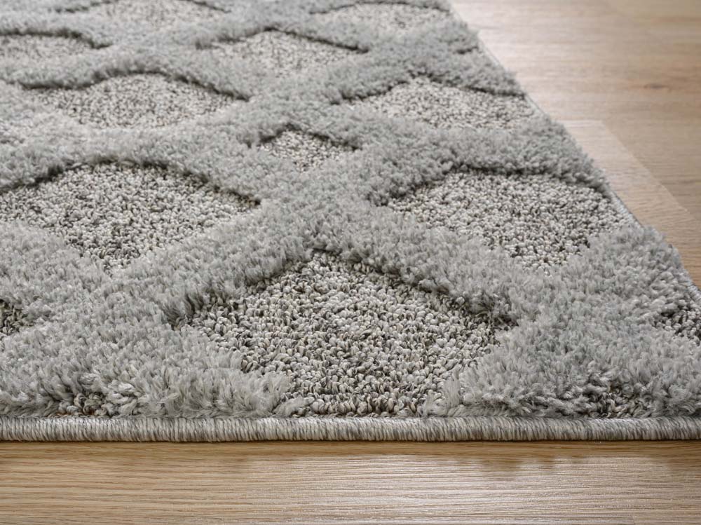 Alfombra de estilo escandinavo - Fjord Ro Gris - close up Alfombra de estilo escandinavo - Fjord Ro Gris - close up