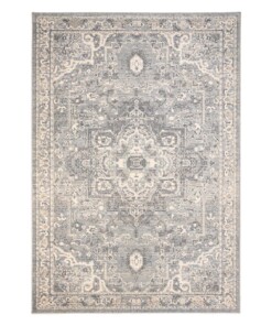 Alfombra vintage - Classic Bernard Azul/Blanco - overzicht