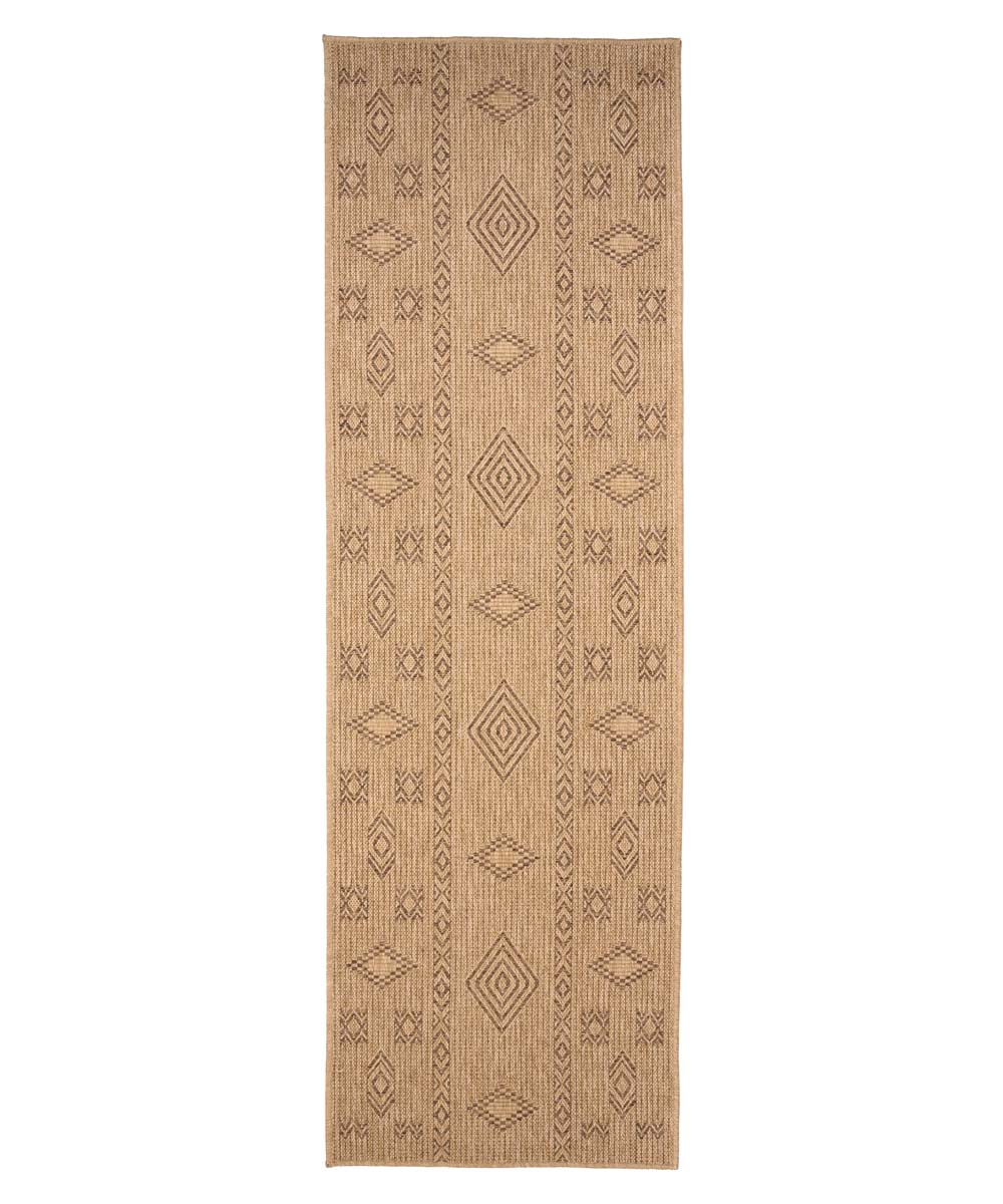 Alfombra de balcón efecto yute - Boho Bliss Beige/Marrón - overzicht Alfombra de balcón efecto yute - Boho Bliss Beige/Marrón - overzicht