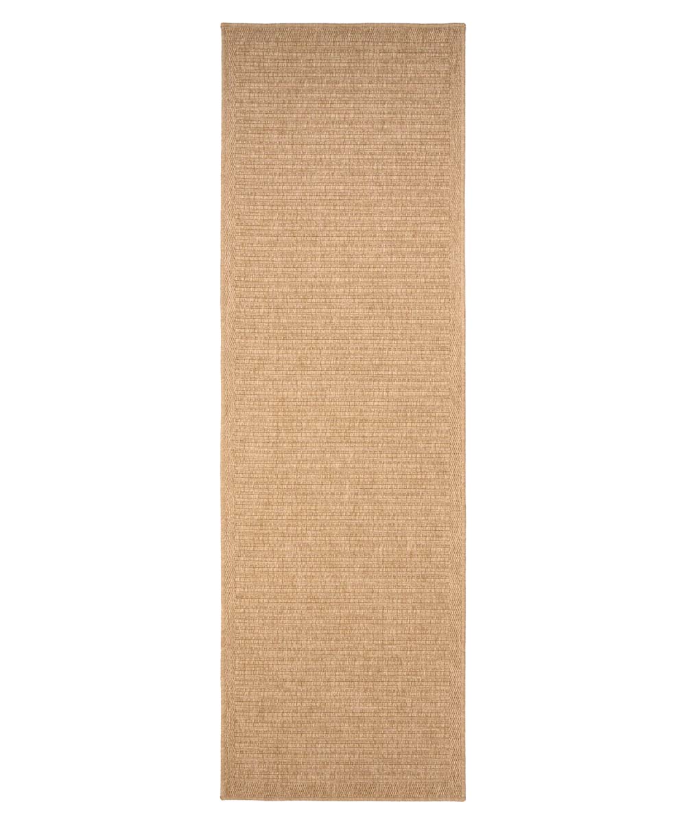 Alfombra de balcón efecto yute - Boho Stripe Beige - overzicht Alfombra de balcón efecto yute - Boho Stripe Beige - overzicht