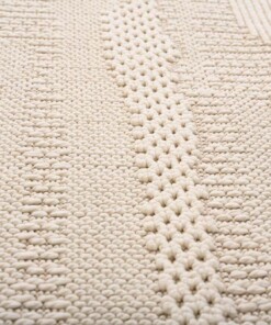 Alfombra - Knit Tranquil Blanco - close up, thumbnail