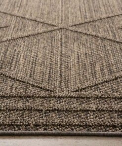 Alfombra de balcón Boho - Retreat Gris - close up