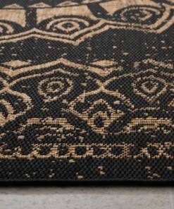 Alfombra de exterior Boho - Coastal Hammock Negro/Beige - close up, thumbnail Alfombra de exterior Boho - Coastal Hammock Negro/Beige - close up, thumbnail
