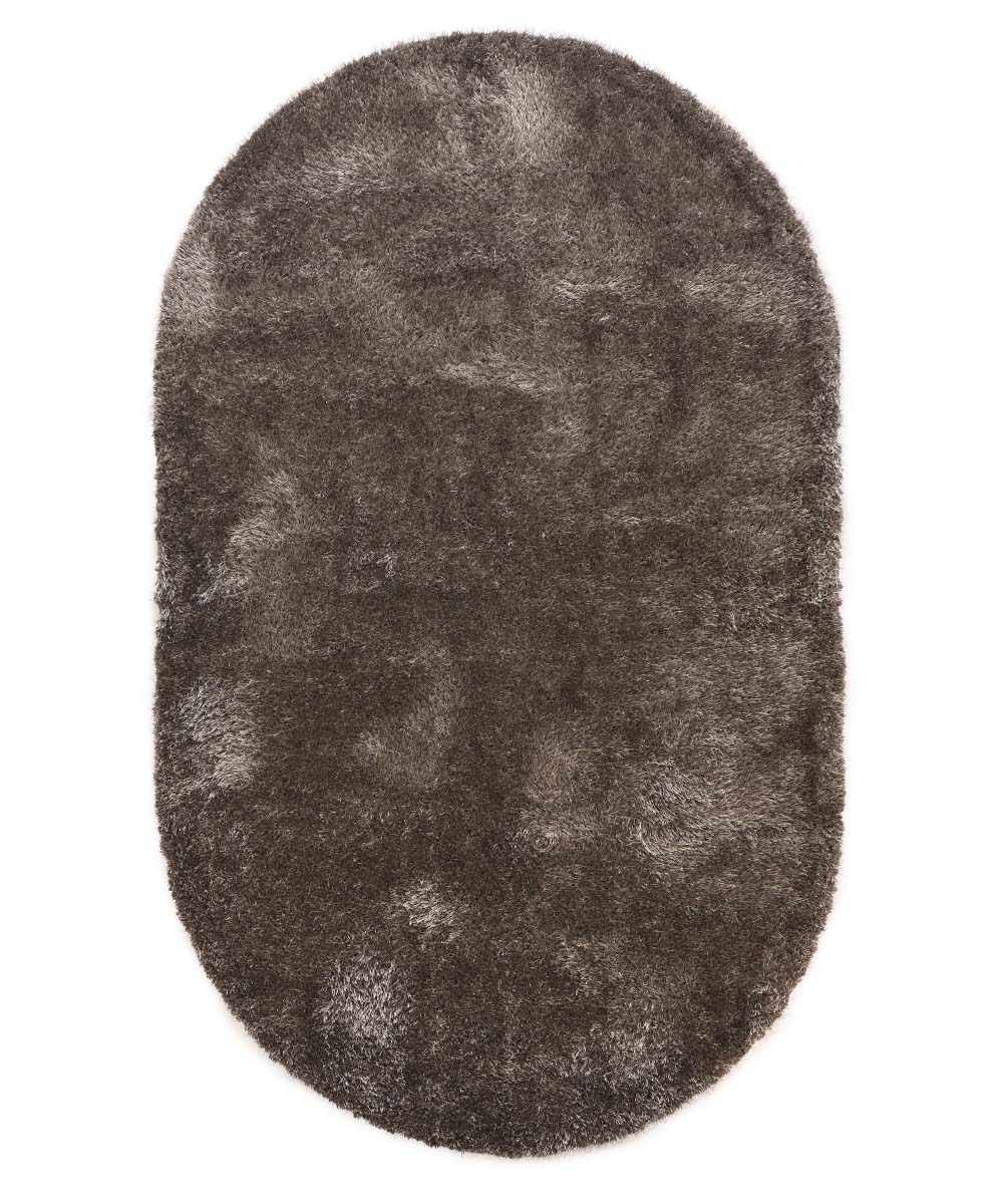 Alfombra ovalada de pelo largo - Posh Velours Gris - overzicht Alfombra ovalada de pelo largo - Posh Velours Gris - overzicht
