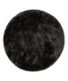 Alfombra redonda Shaggy - Meadow Antracita - overzicht, thumbnail