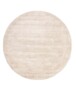 Alfombra redonda de viscosa - Glamour Crema - overzicht, thumbnail