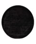Alfombra redonda de viscosa - Pearl Negro - overzicht, thumbnail