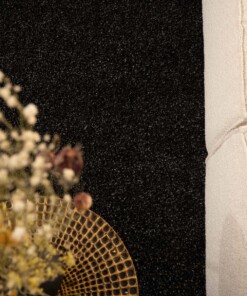 Alfombra de pelo largo Shaggy Trend - Antracita - close up, thumbnail