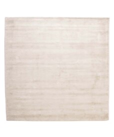 Alfombra cuadrada de viscosa - Glamour Crema - overzicht, thumbnail