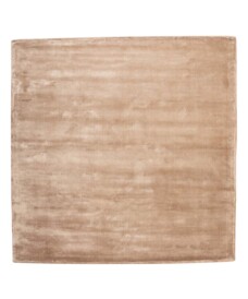 Alfombra viscosa cuadrada - Pearl beige - overzicht, thumbnail