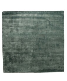 Alfombra cuadrada de viscosa - Pearl Petróleo - overzicht, thumbnail