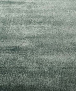 Alfombra cuadrada de viscosa - Glamour Petróleo - close up, thumbnail