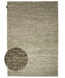 Alfombra de lana - Hyssing Verde oliva - overzicht, thumbnail