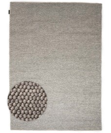 Alfombra de lana - Fjell Gris claro - overzicht, thumbnail