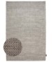 Alfombra de lana - Løkke Gris claro - overzicht, thumbnail