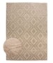 Alfombra de estilo escandinavo - Contour Diamond Beige - overzicht, thumbnail