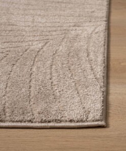 Alfombra de estilo escandinavo - Contour Leaf Beige - close up, thumbnail Alfombra de estilo escandinavo - Contour Leaf Beige - close up, thumbnail