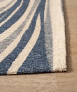 Alfombra efecto mármol - Weave Marblel Gris/Azul - close up, thumbnail Alfombra efecto mármol - Weave Marblel Gris/Azul - close up, thumbnail