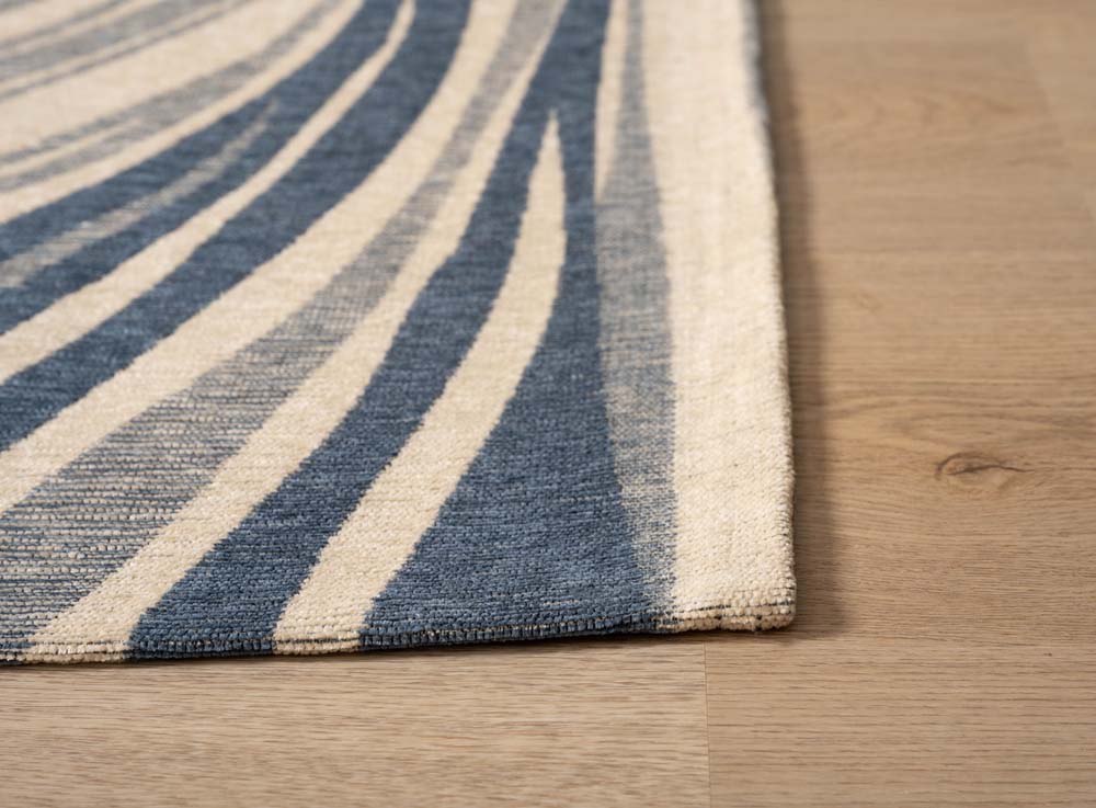 Alfombra efecto mármol - Weave Marblel Gris/Azul - close up Alfombra efecto mármol - Weave Marblel Gris/Azul - close up