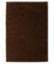 Alfombra de pelo largo Shaggy Trend - Marrón - overzicht, thumbnail