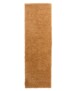 Alfombra de pasillo de pelo largo Shaggy Trend - Oro - overzicht, thumbnail