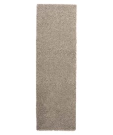 Alfombra de pasillo de pelo largo Shaggy Trend - Gris claro - overzicht, thumbnail Alfombra de pasillo de pelo largo Shaggy Trend - Gris claro - overzicht, thumbnail