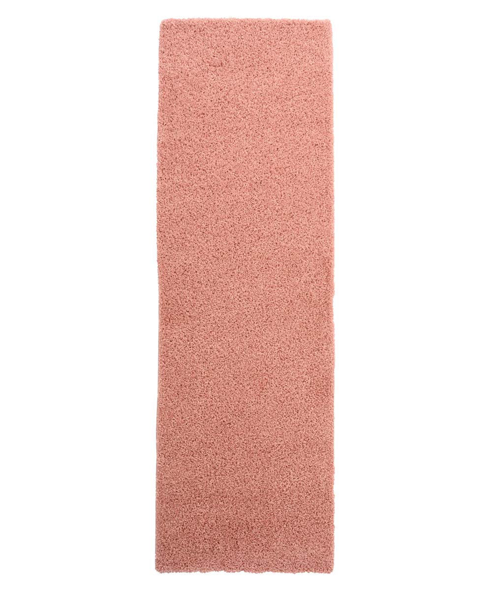 Alfombra de pasillo de pelo largo Shaggy Trend - Rosa - overzicht Alfombra de pasillo de pelo largo Shaggy Trend - Rosa - overzicht