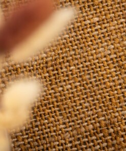 Alfombra cuadrada de yute - Chunky Oro/Natural