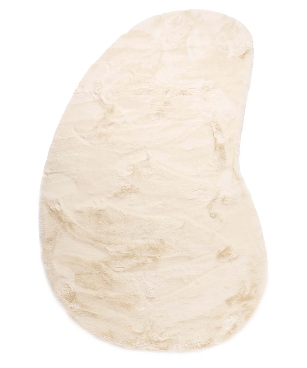 Alfombra suave de forma natural - Comfy Plus Crema Alfombra suave de forma natural - Comfy Plus Crema