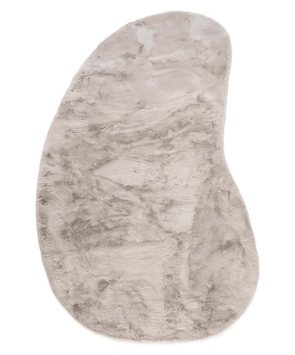 Alfombra suave de forma natural - Comfy Plus Gris Claro - overzicht Alfombra suave de forma natural - Comfy Plus Gris Claro - overzicht