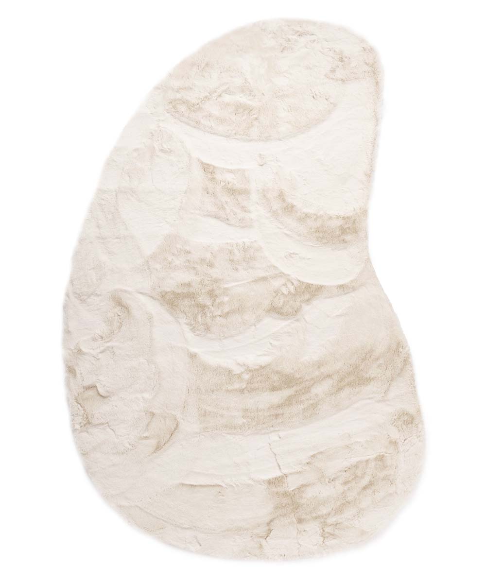 Alfombra suave de forma natural - Comfy Plus Blanco Alfombra suave de forma natural - Comfy Plus Blanco