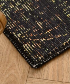 Alfombra patchwork - Fade No.1 Verde Oliva - close up, thumbnail
