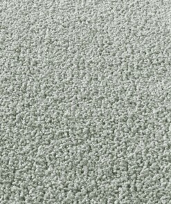 Alfombra redonda pelo corto - Bliss verde menta - close up, thumbnail