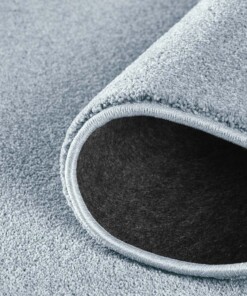 Alfombra pasillo pelo corto - Bliss azul claro - close up, thumbnail