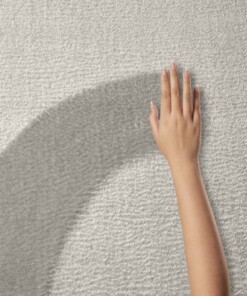 Alfombra redonda suave​ - Loft natural (lavable a 30 °C) - close up, thumbnail