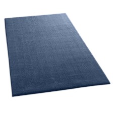 Alfombra suave - Loft azul oscuro (lavable a 30 °C) - overzicht, thumbnail
