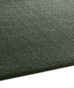 Alfombra suave - Loft verde oscuro (lavable a 30 °C) - close up, thumbnail