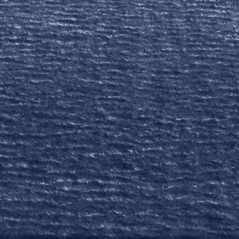 Alfombra redonda suave - Loft azul oscuro (lavable a 30 °C) - close up Alfombra redonda suave - Loft azul oscuro (lavable a 30 °C) - close up