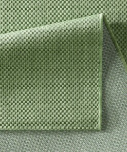 Alfombra exterior - Elara verde - close up, thumbnail