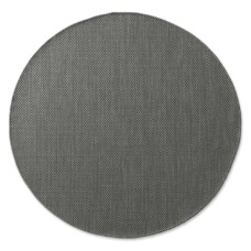 Alfombra exterior redonda - Elara antracita - overzicht, thumbnail
