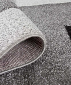 Alfombra moderna - Cleo gris - close up, thumbnail