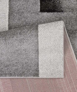 Alfombra moderna - Cleo gris - close up, thumbnail