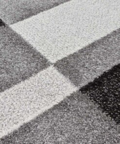 Alfombra moderna - Cleo gris - close up, thumbnail