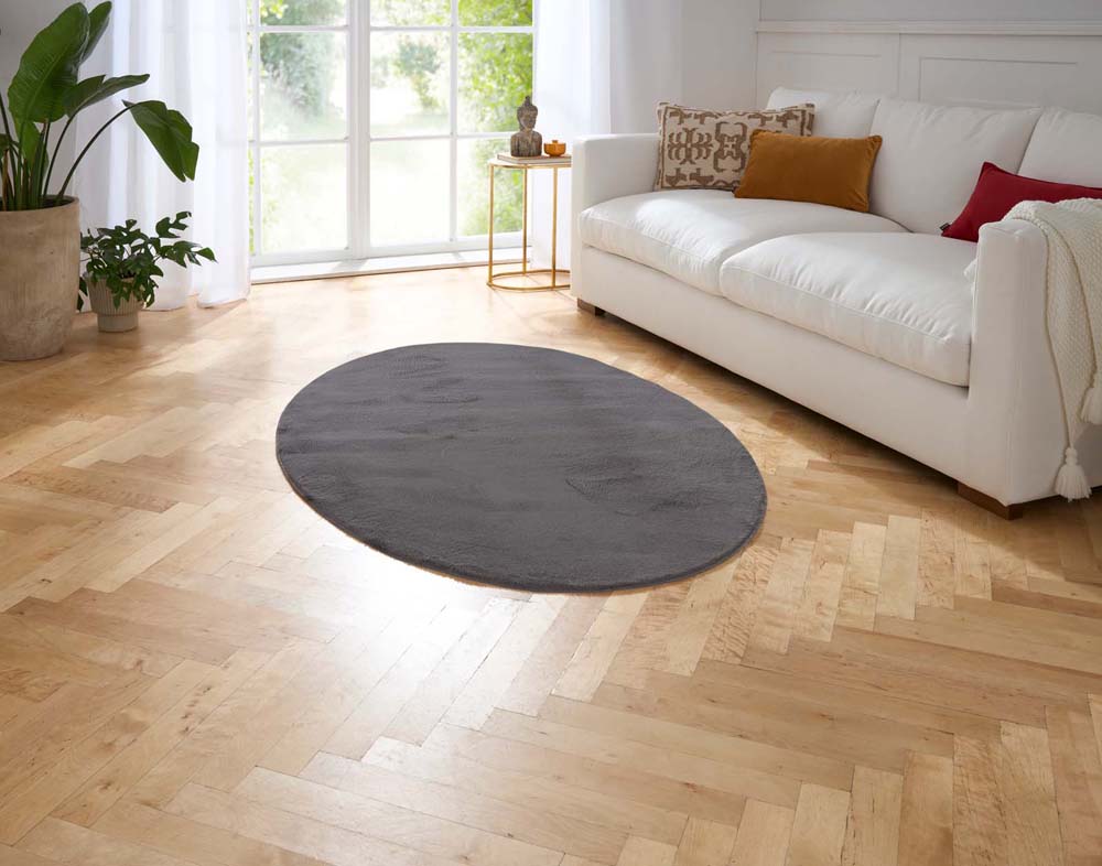 Alfombra ovalada - Svea gris Alfombra ovalada - Svea gris