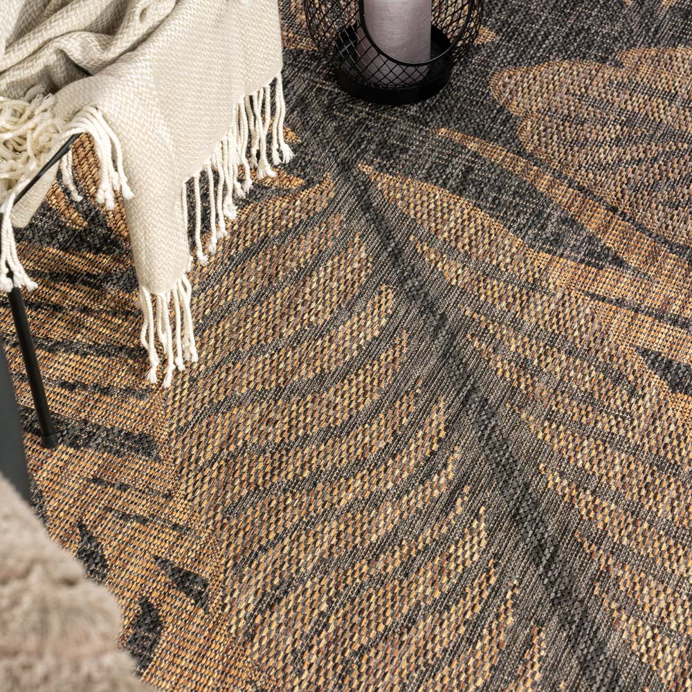 Alfombra yute exterior - Borealis negro/beige Alfombra yute exterior - Borealis negro/beige