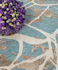 Alfombra exterior - Marble azul - close up, thumbnail
