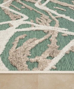 Alfombra exterior - Marble verde - close up, thumbnail