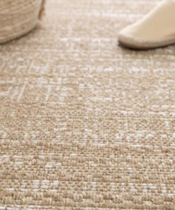 Alfombra Exterior - Corde Melange Natural/Blanco